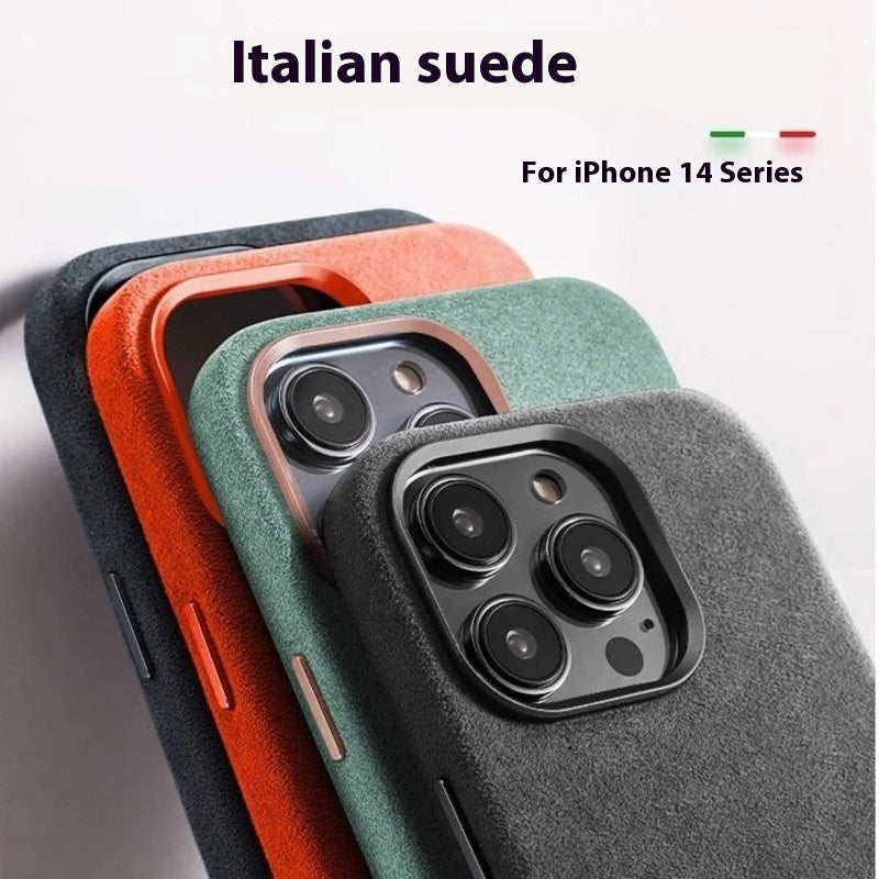 Suede iPhone Case