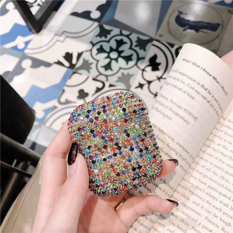 Colorful Stone Protective Airpods Sleeve
