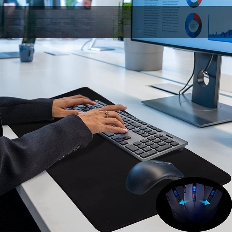 Large Retro Black And White Mousepad