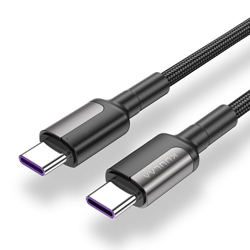 3A Fast Zinc Alloy Type-C Braided Data Cable