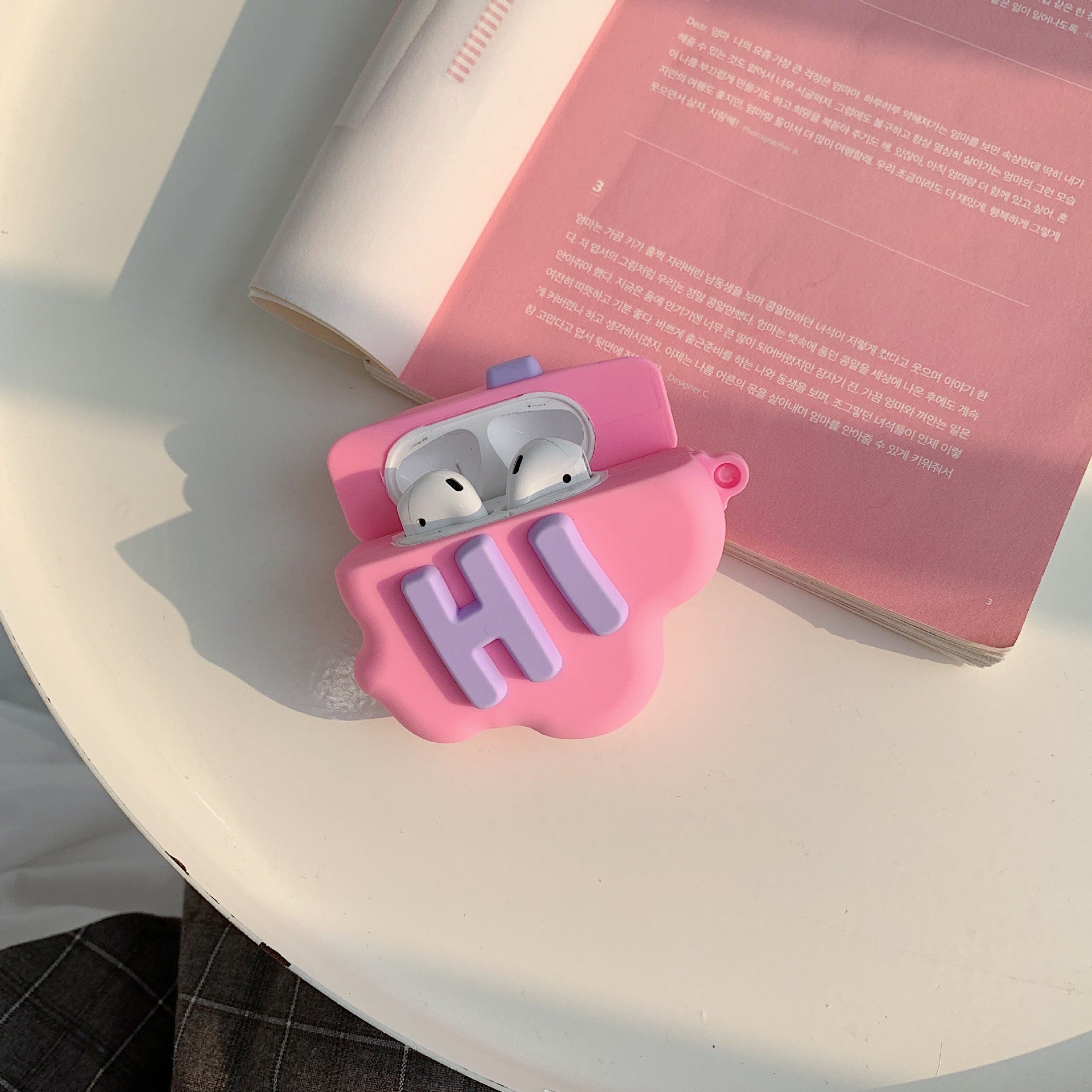 3D Cloud Letter Cartoon Soft Silicone Case
