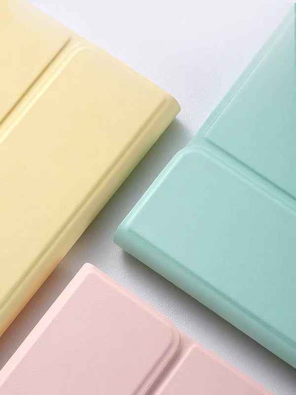 Bluetooth Keyboard Leather Case Pen Slot