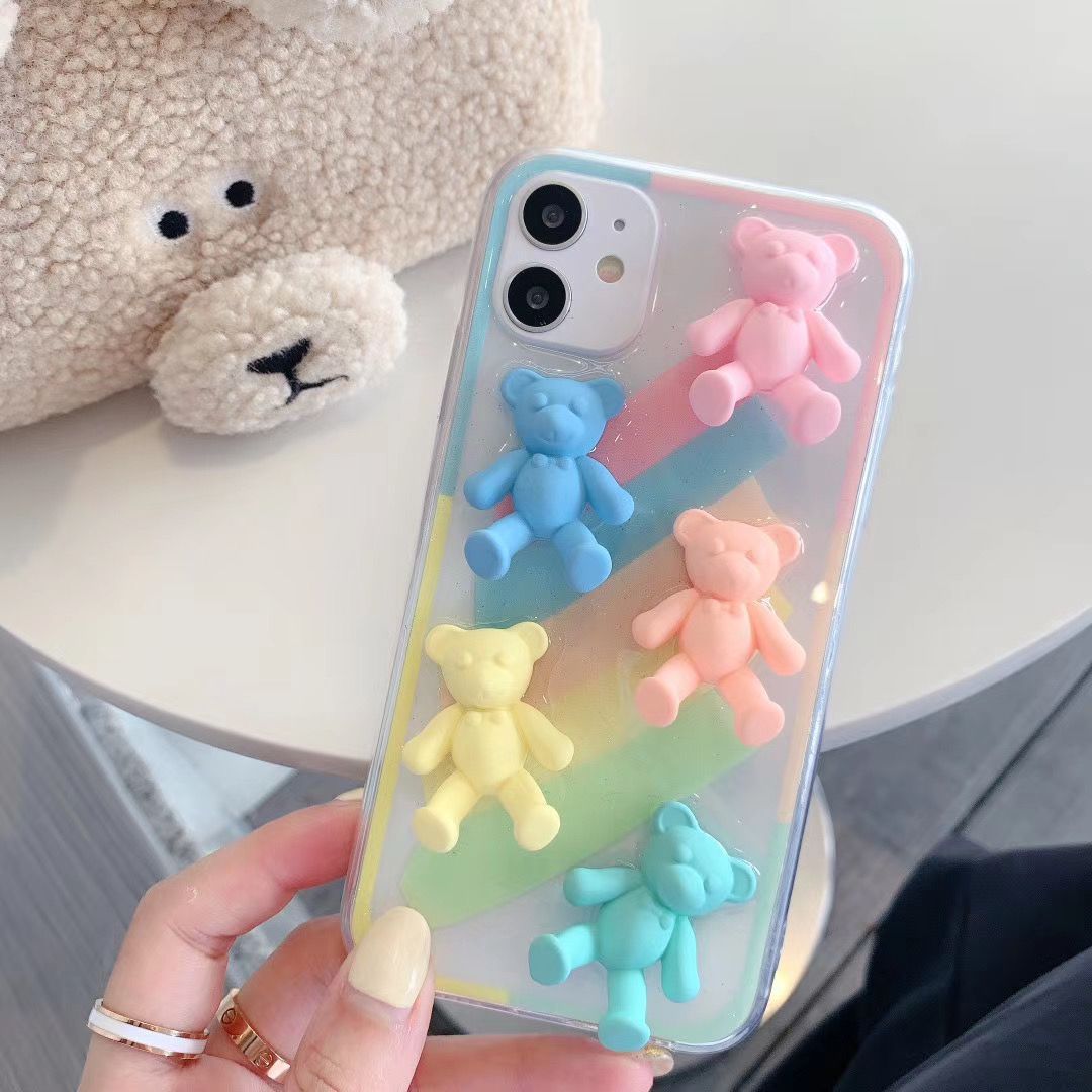 Macaron Bear Phone Case