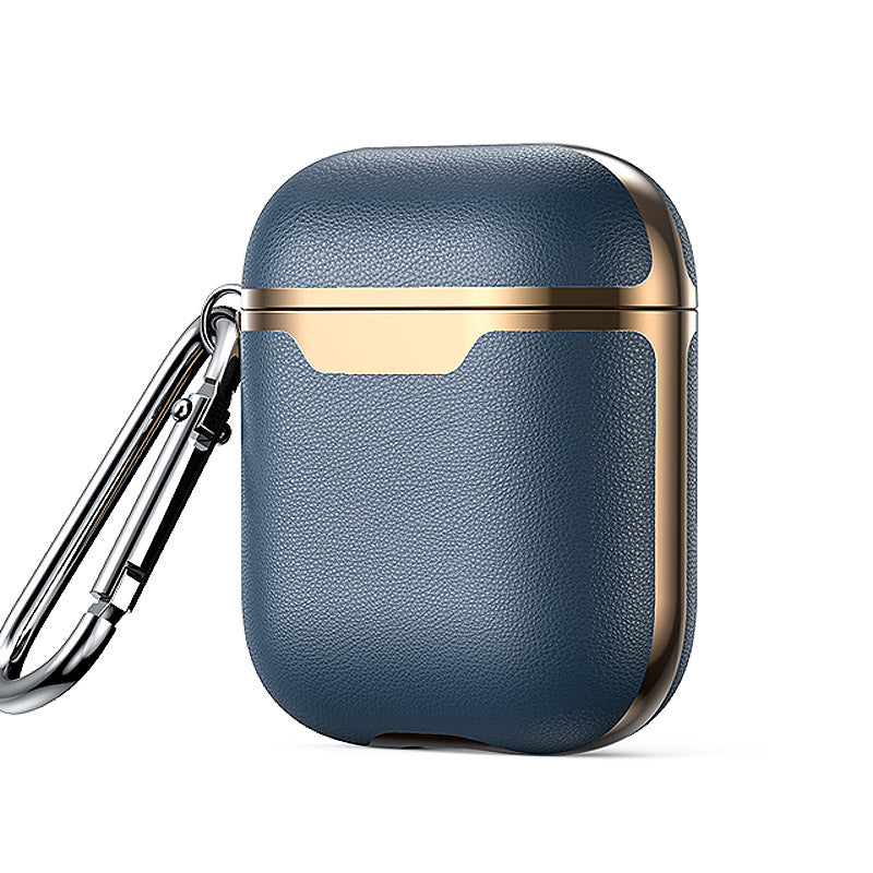 Wireless Imitation Leather Earbuds Case