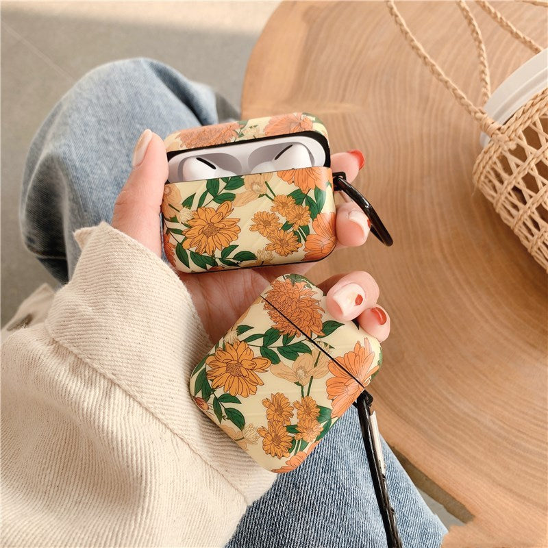 Yellow Daisies Print AirPods Case