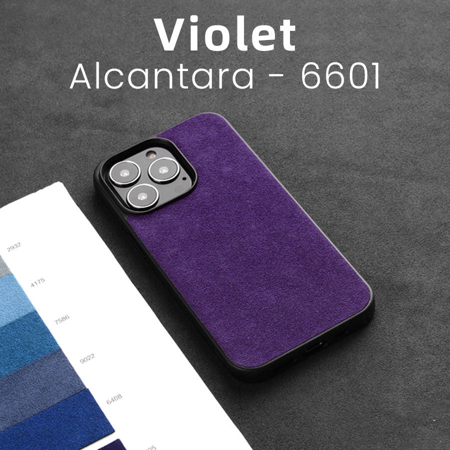 Suede Leather iPhone Case