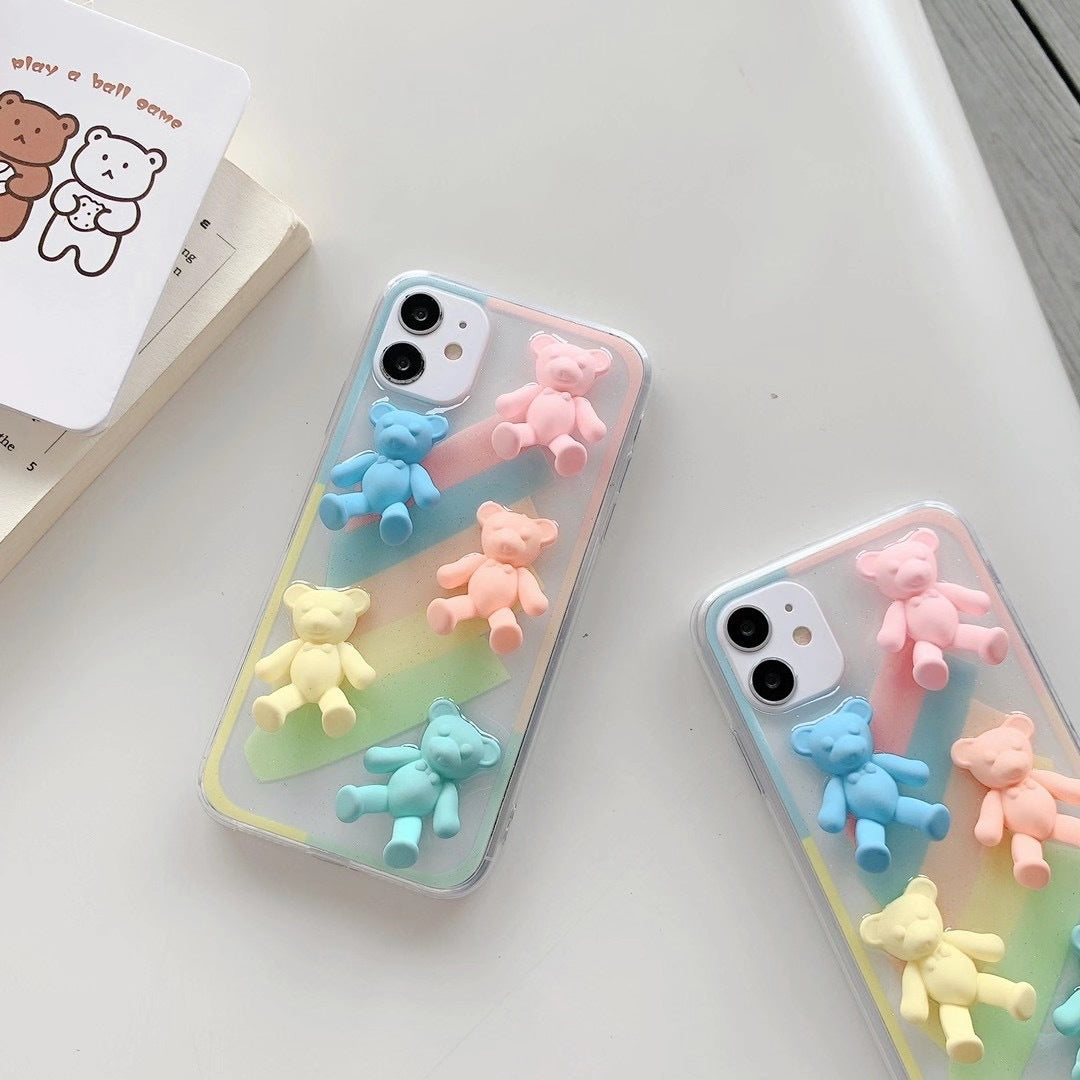 Macaron Bear Phone Case