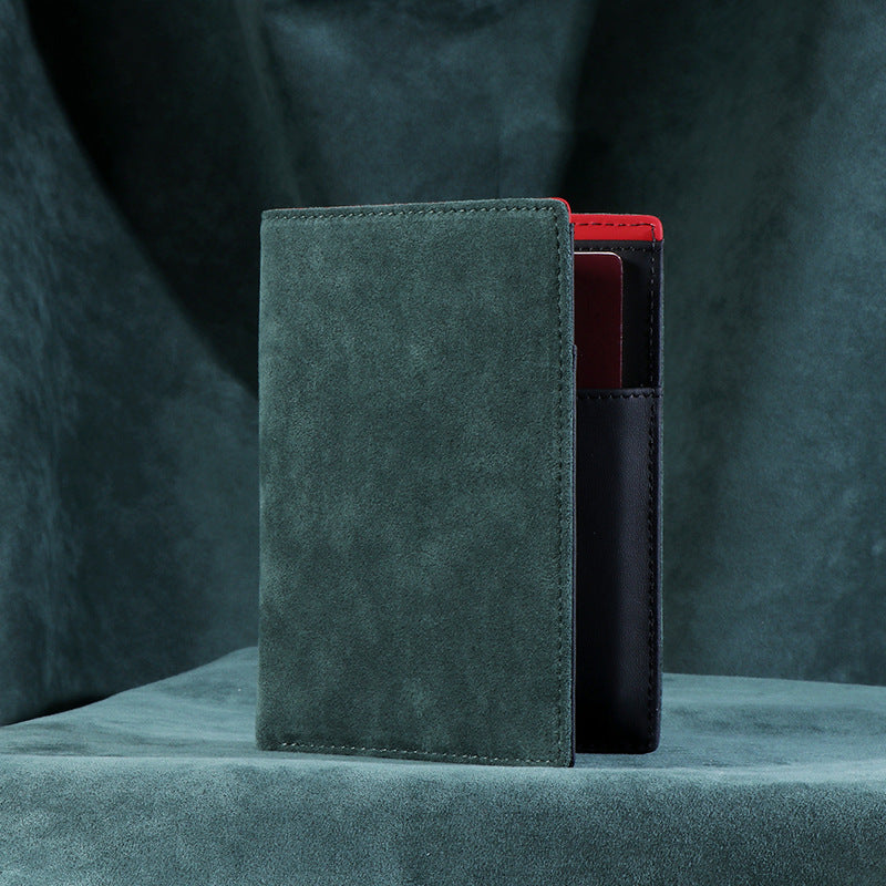 Multifunctional Leather Passport Holder Wallet