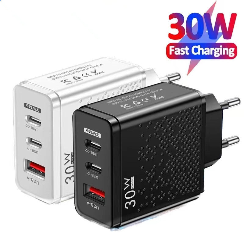 USB Luminous LED Mobile Phone Charger