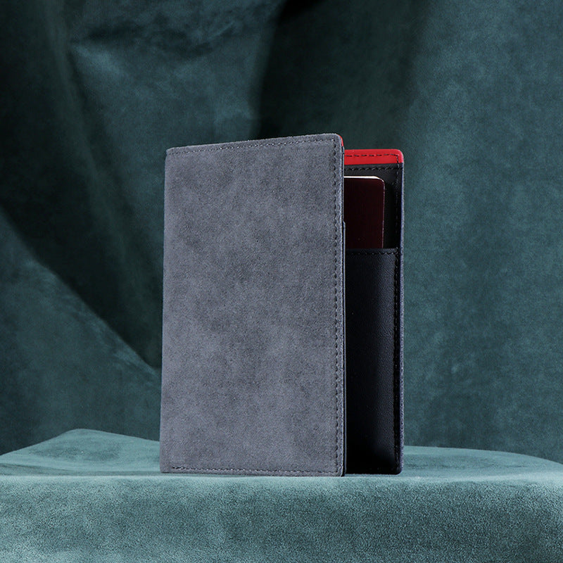 Multifunctional Leather Passport Holder Wallet
