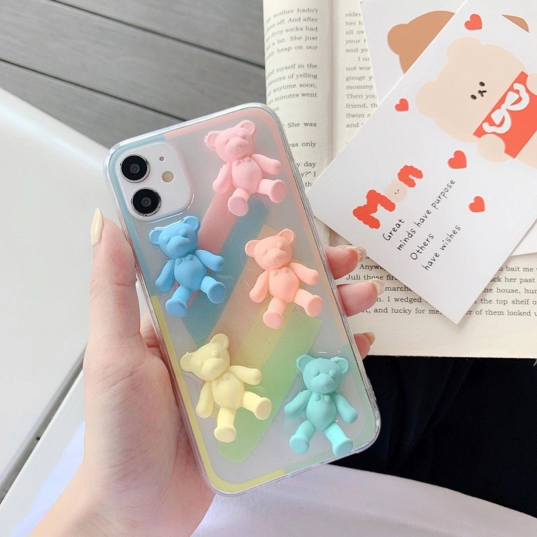 Macaron Bear Phone Case