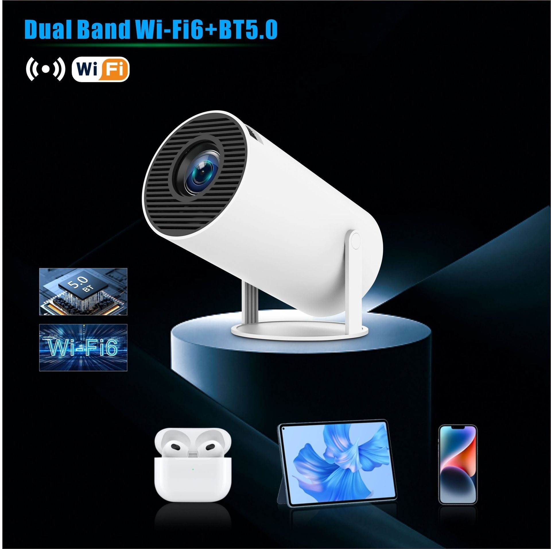 Portable HY300 Home Pro Projector