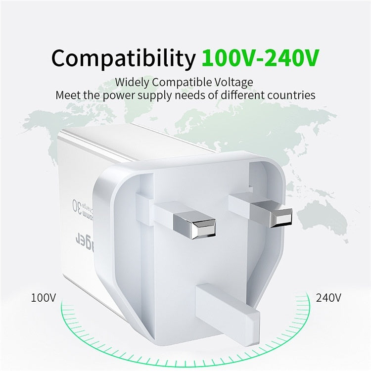 Multi-Port USB Fast Mobile Phone Charger
