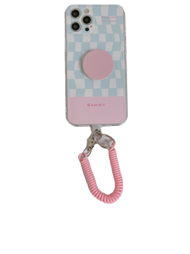 Checkerboard Bracket Phone Case
