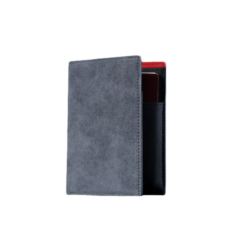 Multifunctional Leather Passport Holder Wallet