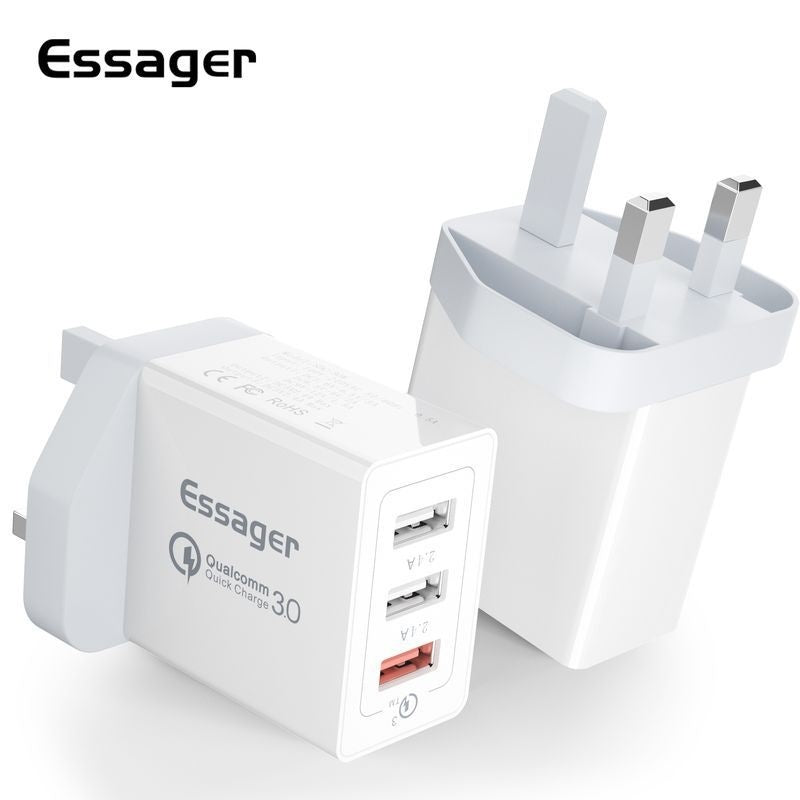 Multi-Port USB Fast Mobile Phone Charger