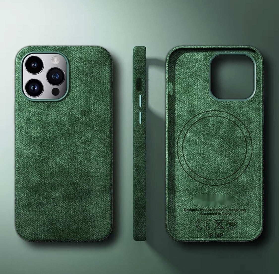 Suede iPhone Case