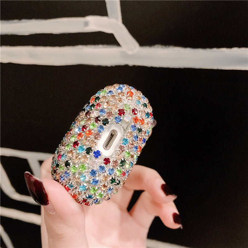 Colorful Stone Protective Airpods Sleeve