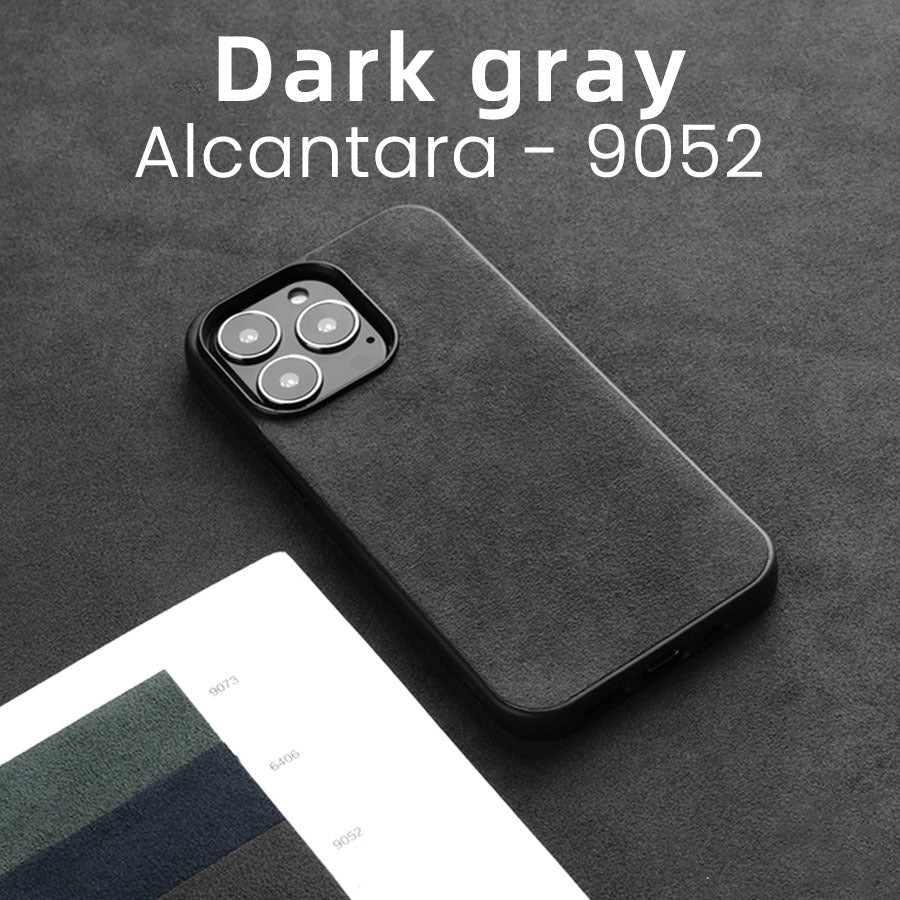 Suede Leather iPhone Case