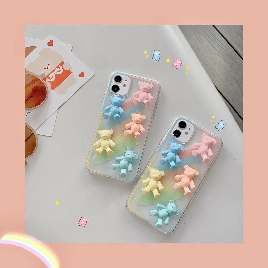 Macaron Bear Phone Case