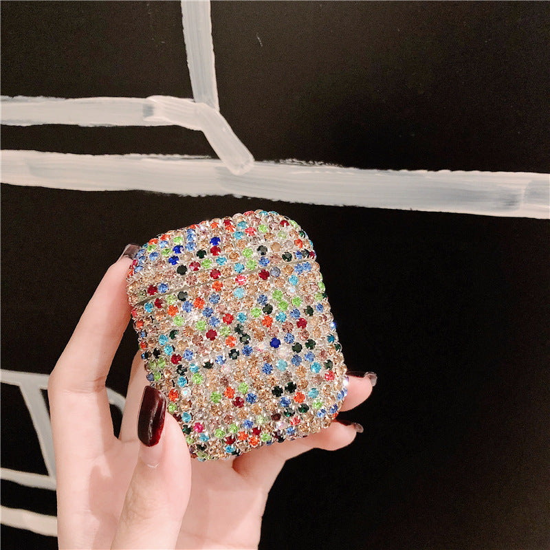 Colorful Stone Protective Airpods Sleeve