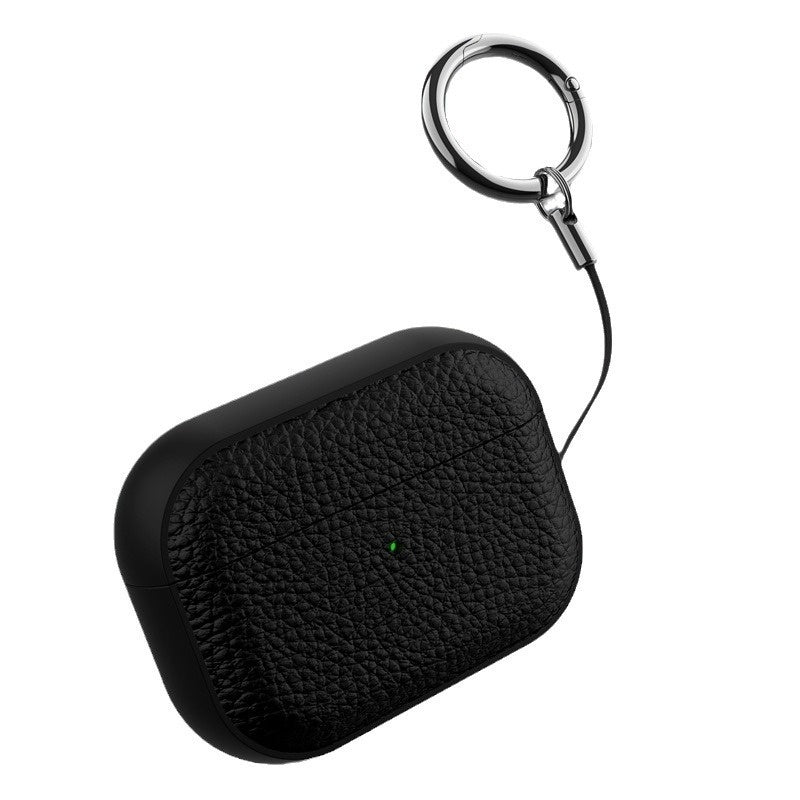 Protective Leather Pattern Case For Earbuds