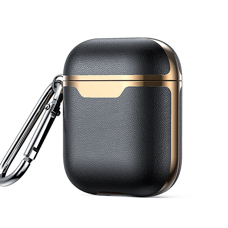 Wireless Imitation Leather Earbuds Case