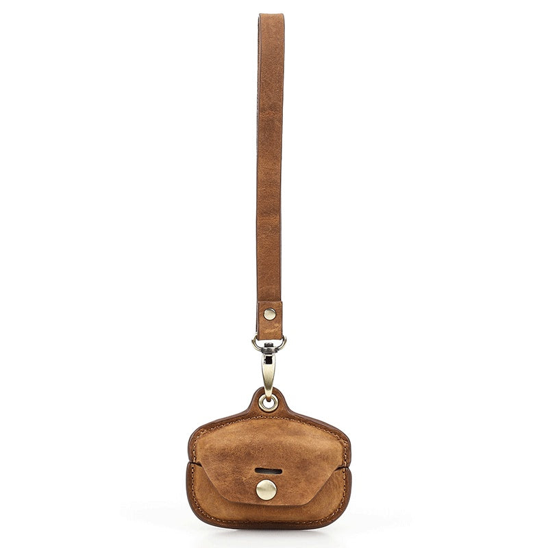 Crazy Horse Leather Protective Headset Sleeves