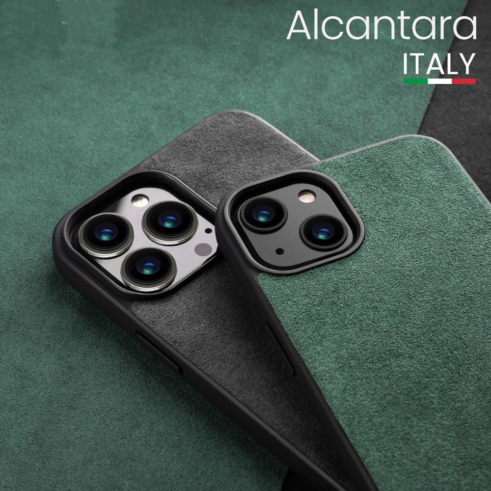 Suede Leather iPhone Case