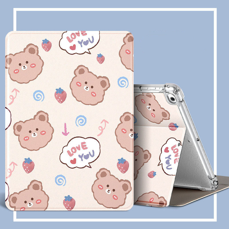 Cartoon Airbag Drop Protection Tablet Cover