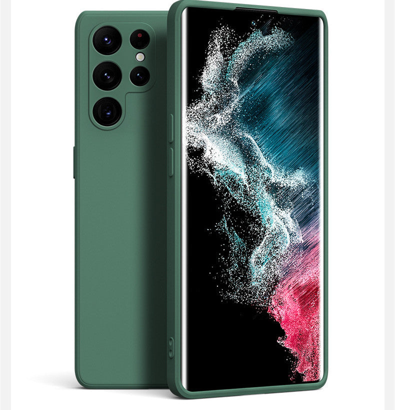 Silicone Phone Case With Back Cover