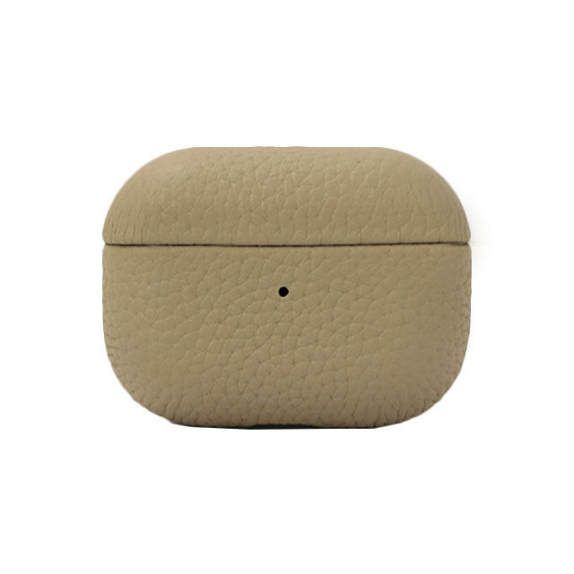 Portable Leather Litchi Pattern Earbuds Case