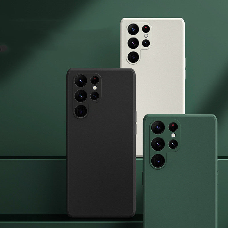 Silicone Phone Case With Back Cover