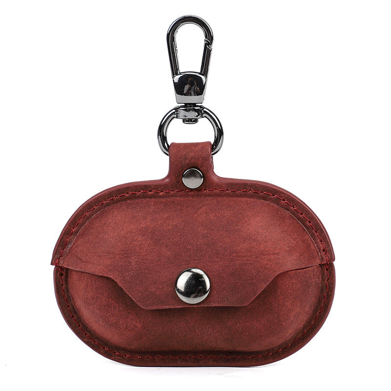 Crazy Horse Leather Protective Headset Sleeves