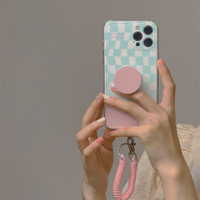 Checkerboard Bracket Phone Case