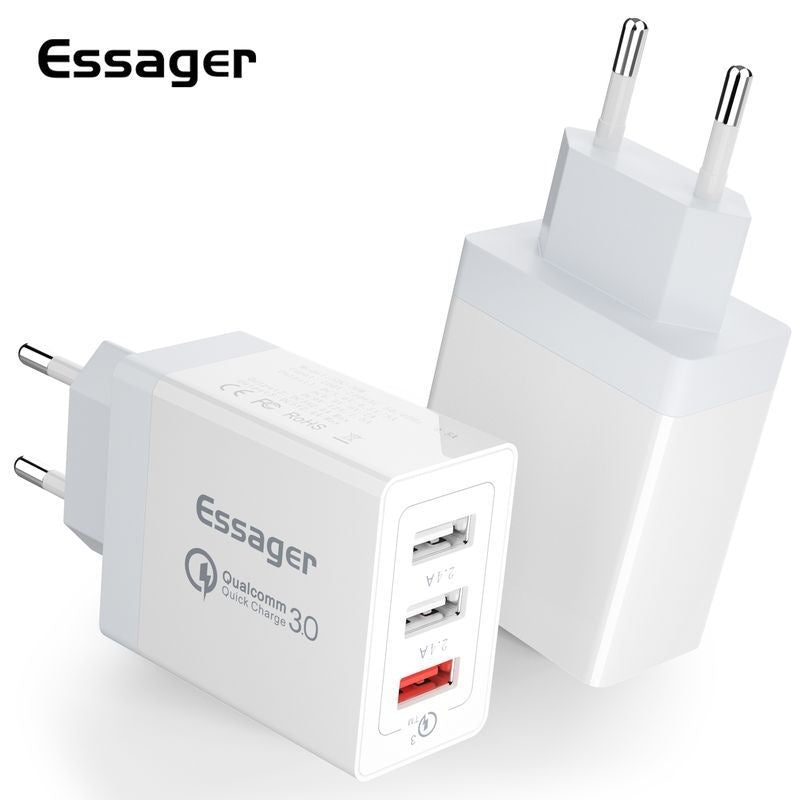 Multi-Port USB Fast Mobile Phone Charger