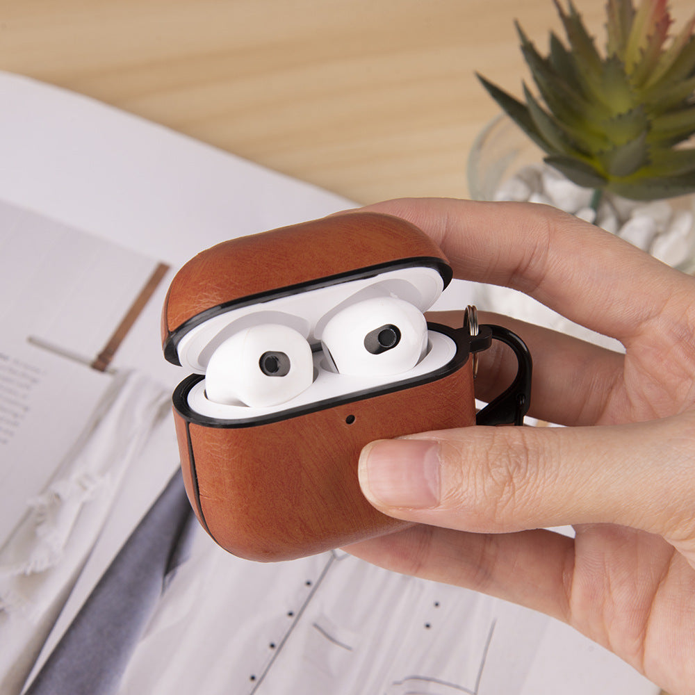 Airpods 4 Leather Protective Headset Cover