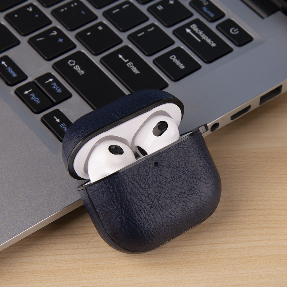 Airpods 4 Leather Protective Headset Cover