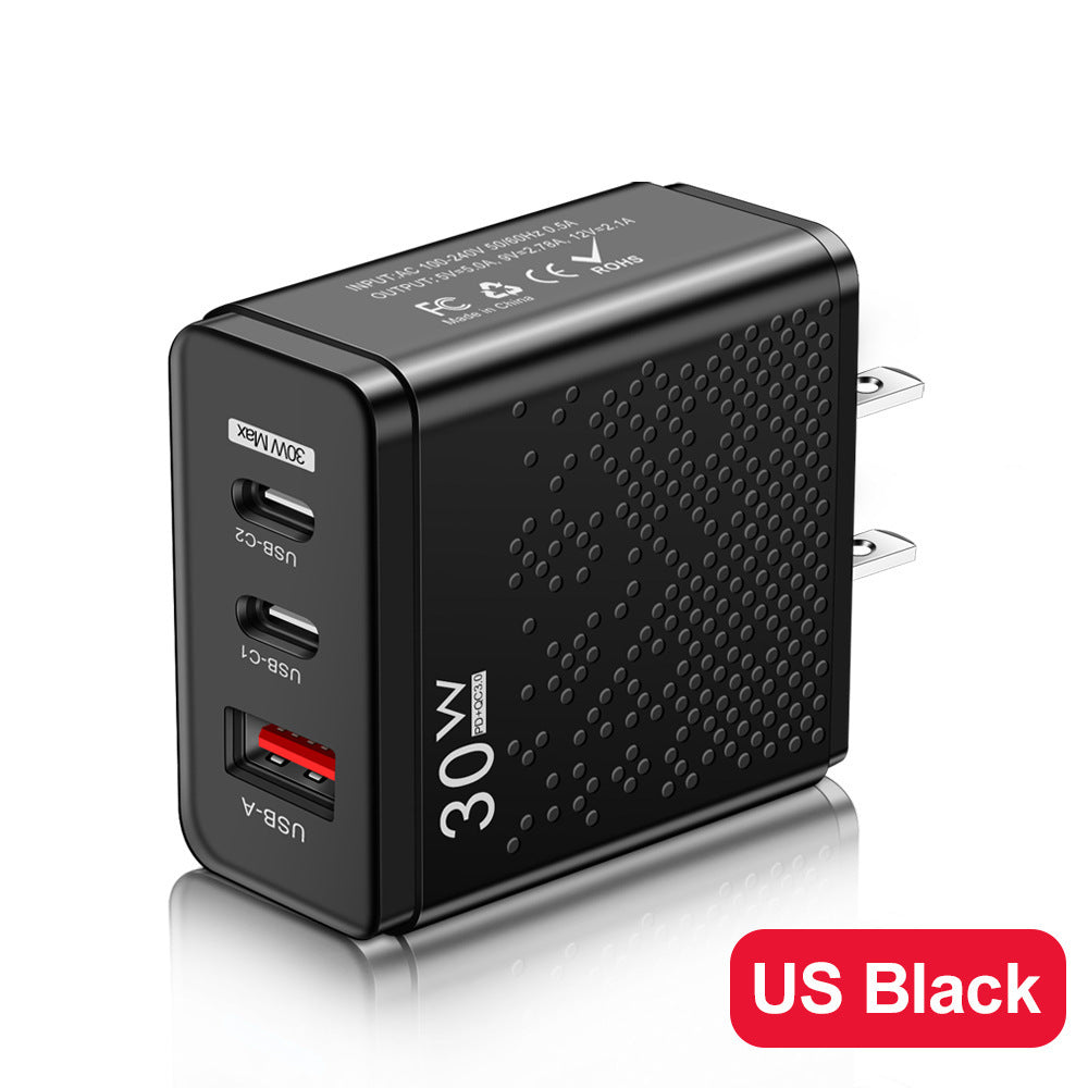 USB Luminous LED Mobile Phone Charger