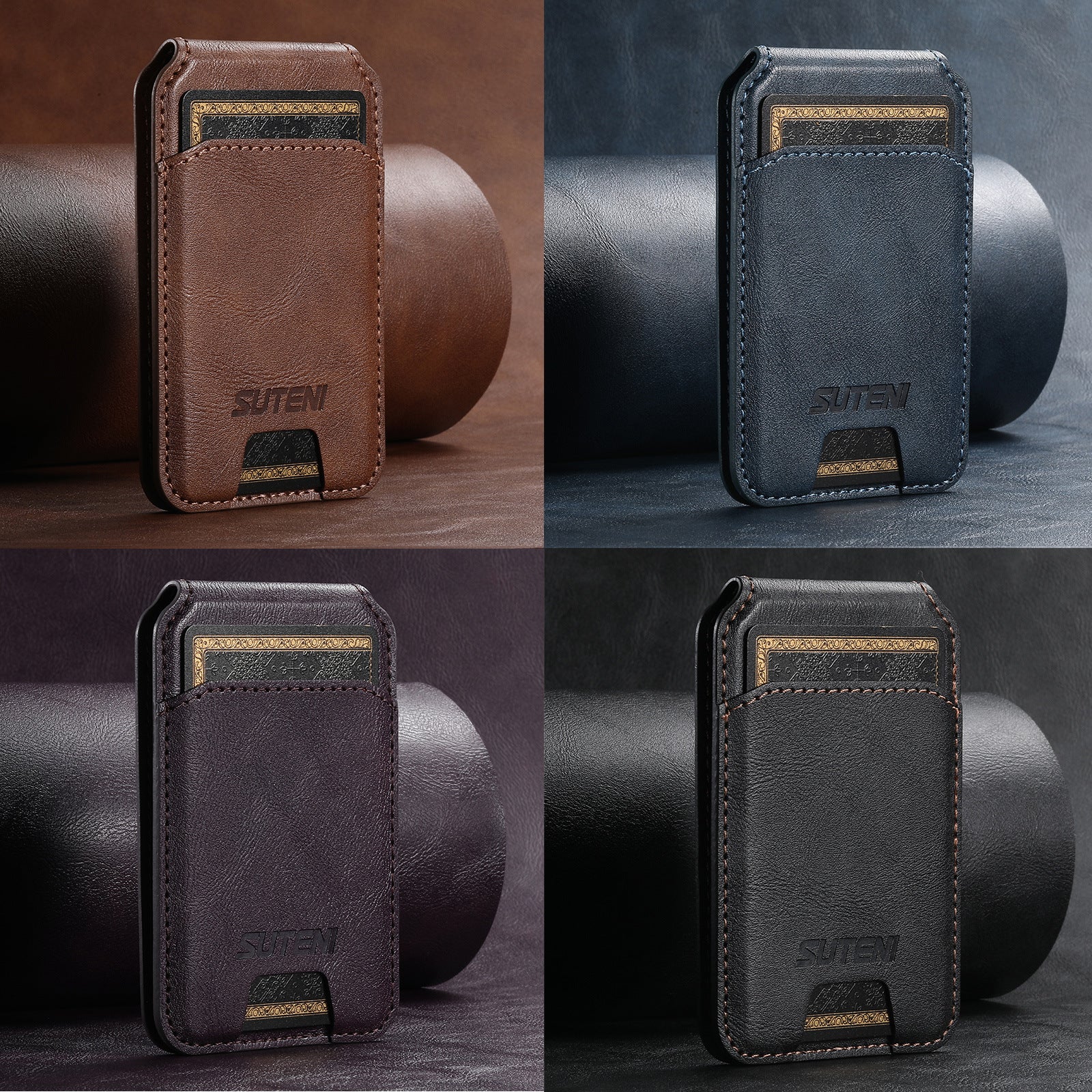 Universal Magnetic Ring Phone Card Holder