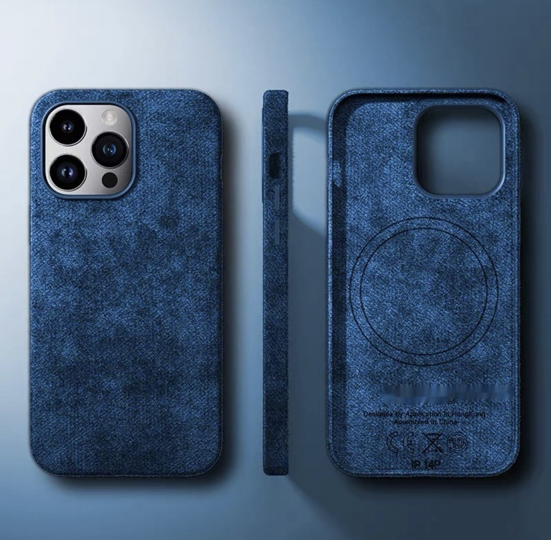 Suede iPhone Case