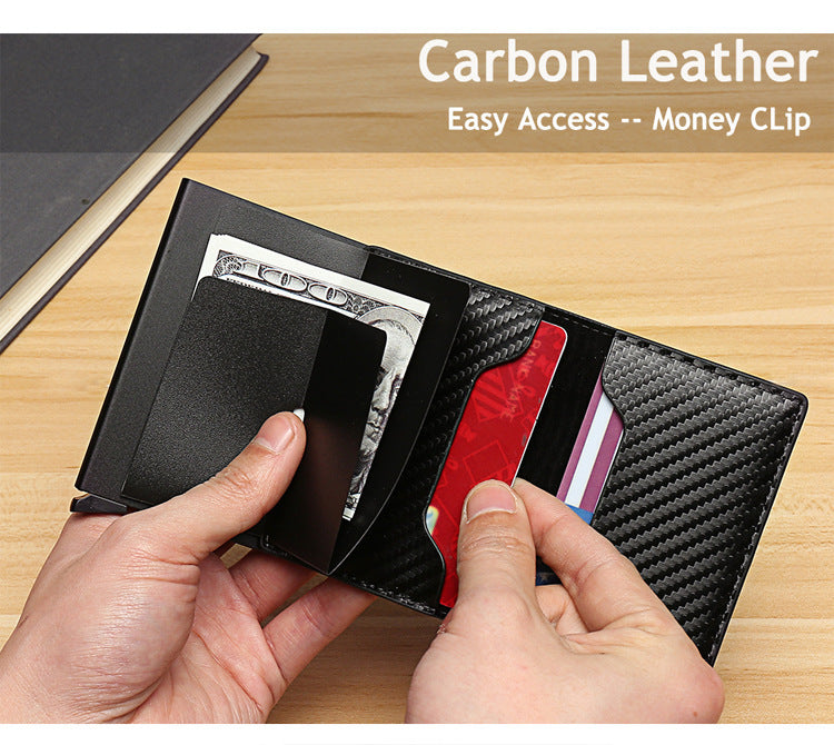 Leather Credit Card Holder Wallet