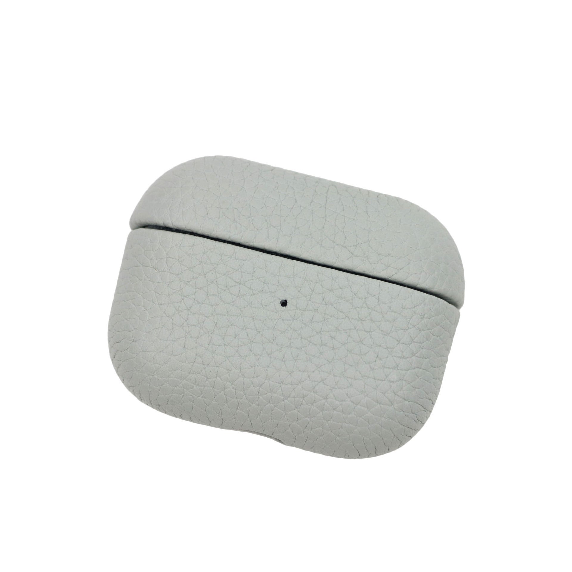 Portable Leather Litchi Pattern Earbuds Case