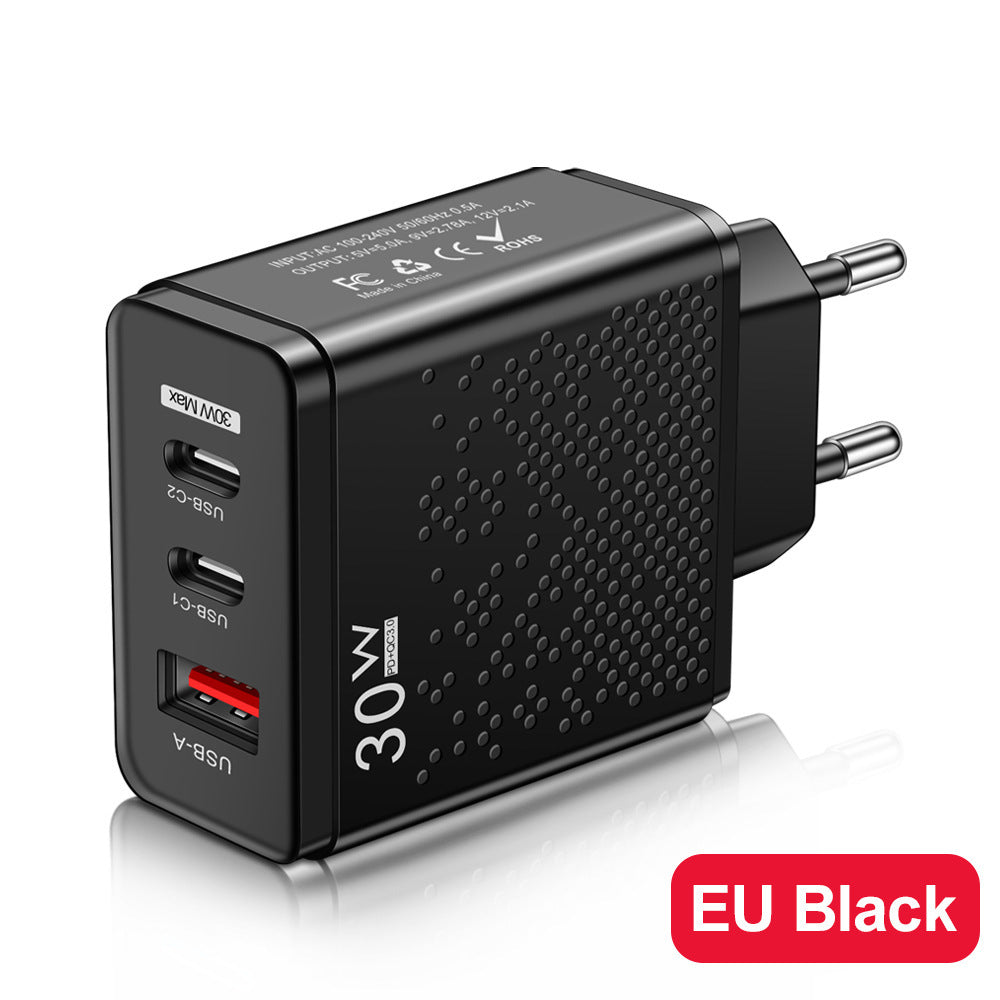 USB Luminous LED Mobile Phone Charger