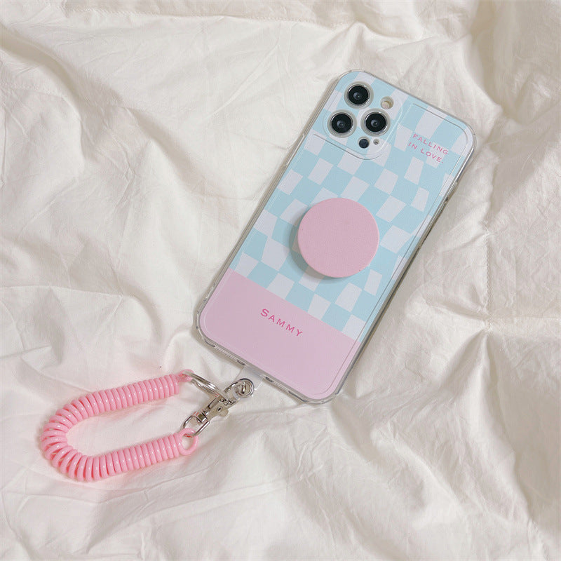 Checkerboard Bracket Phone Case