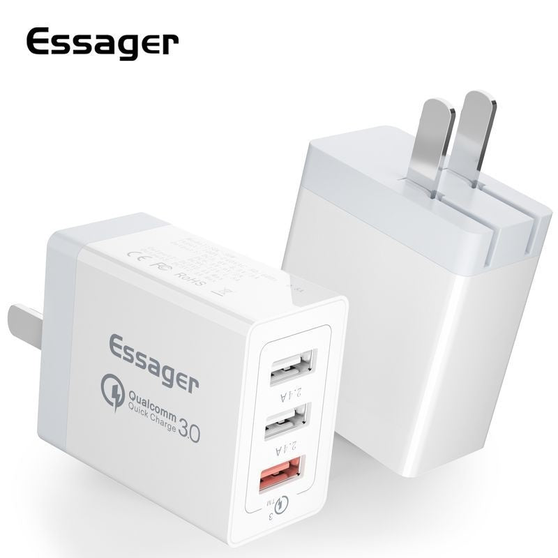Multi-Port USB Fast Mobile Phone Charger