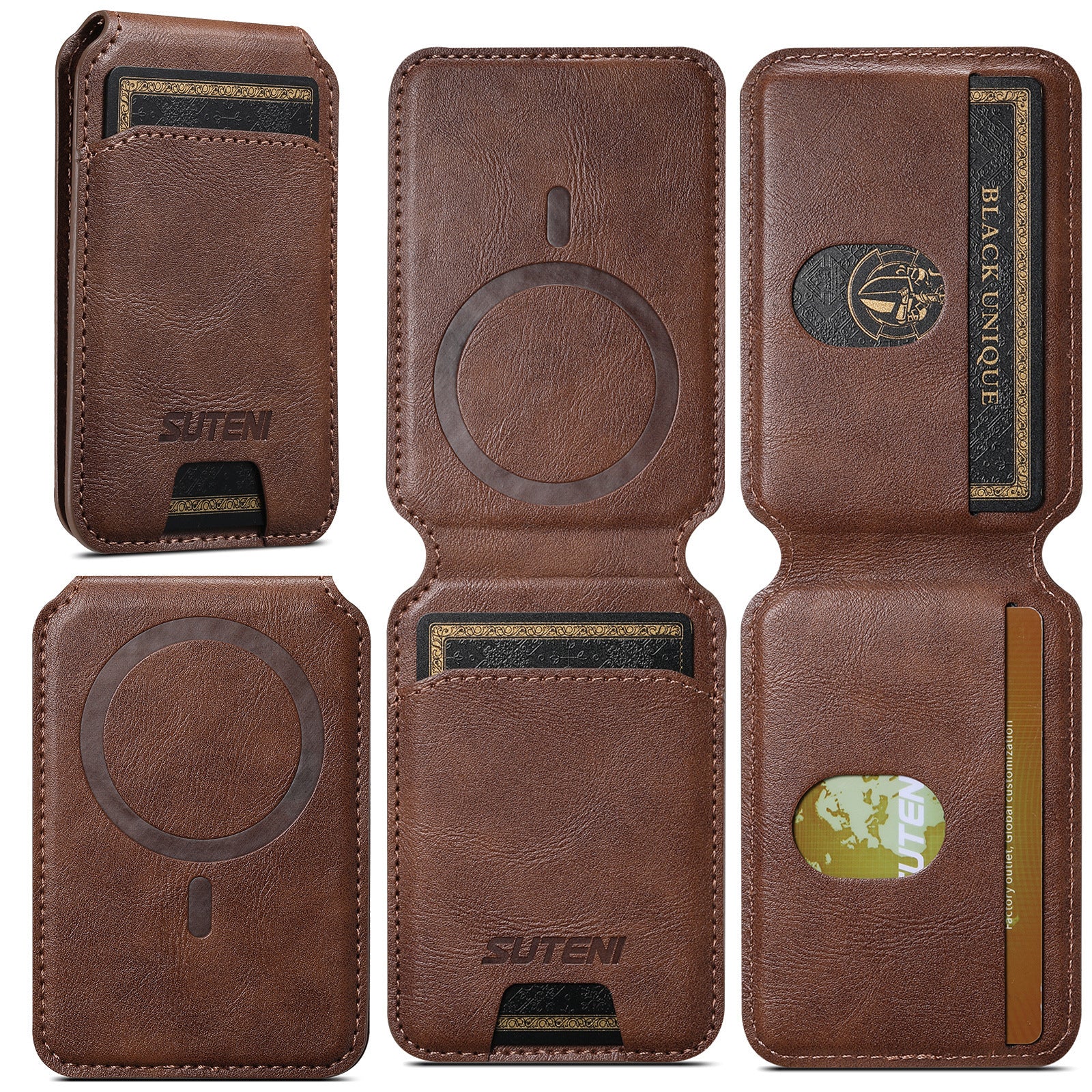 Universal Magnetic Ring Phone Card Holder