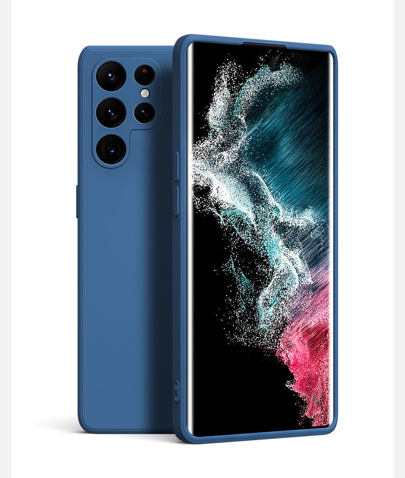 Silicone Phone Case With Back Cover