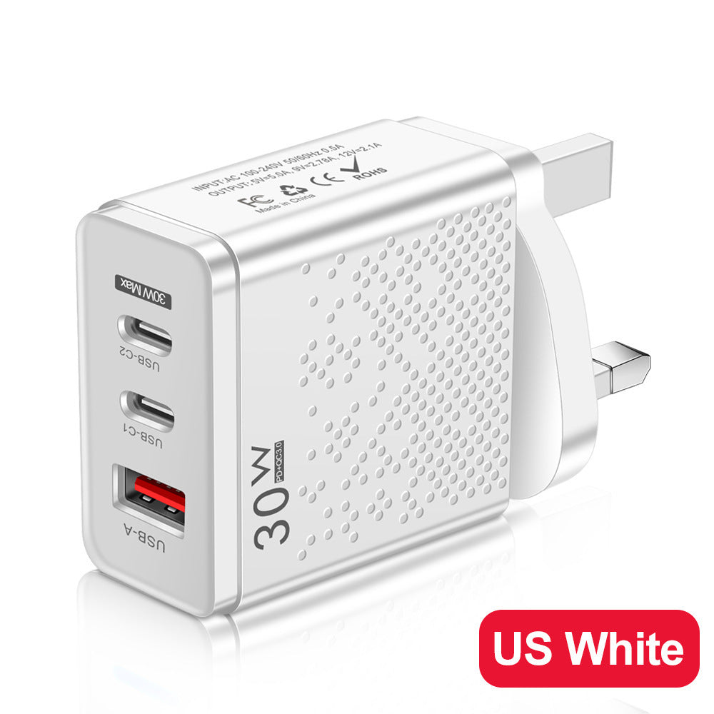USB Luminous LED Mobile Phone Charger