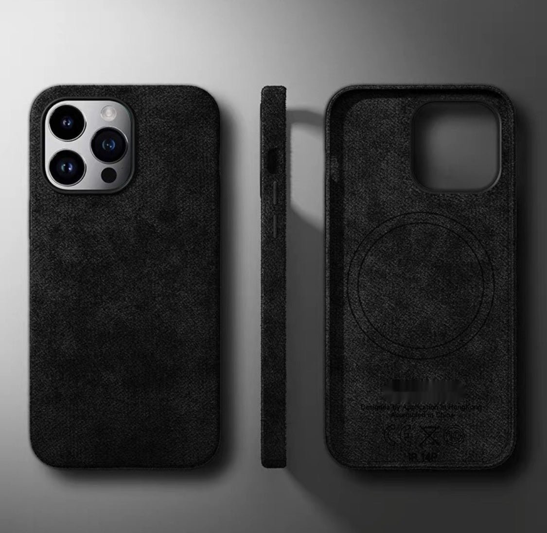 Suede iPhone Case